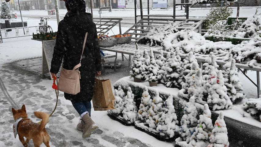 Winter macht Stippvisite im Kreis Neumarkt