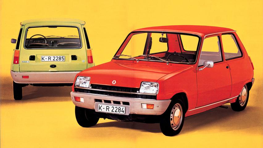 Auch er besitzt bis heute Kultstatus: Den Kleinwagen R5 hat Renault von 1972 bis 1996 produziert.