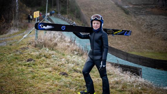 Kirchehrenbacher Kids wieder heiß auf Skispringen im Schnee