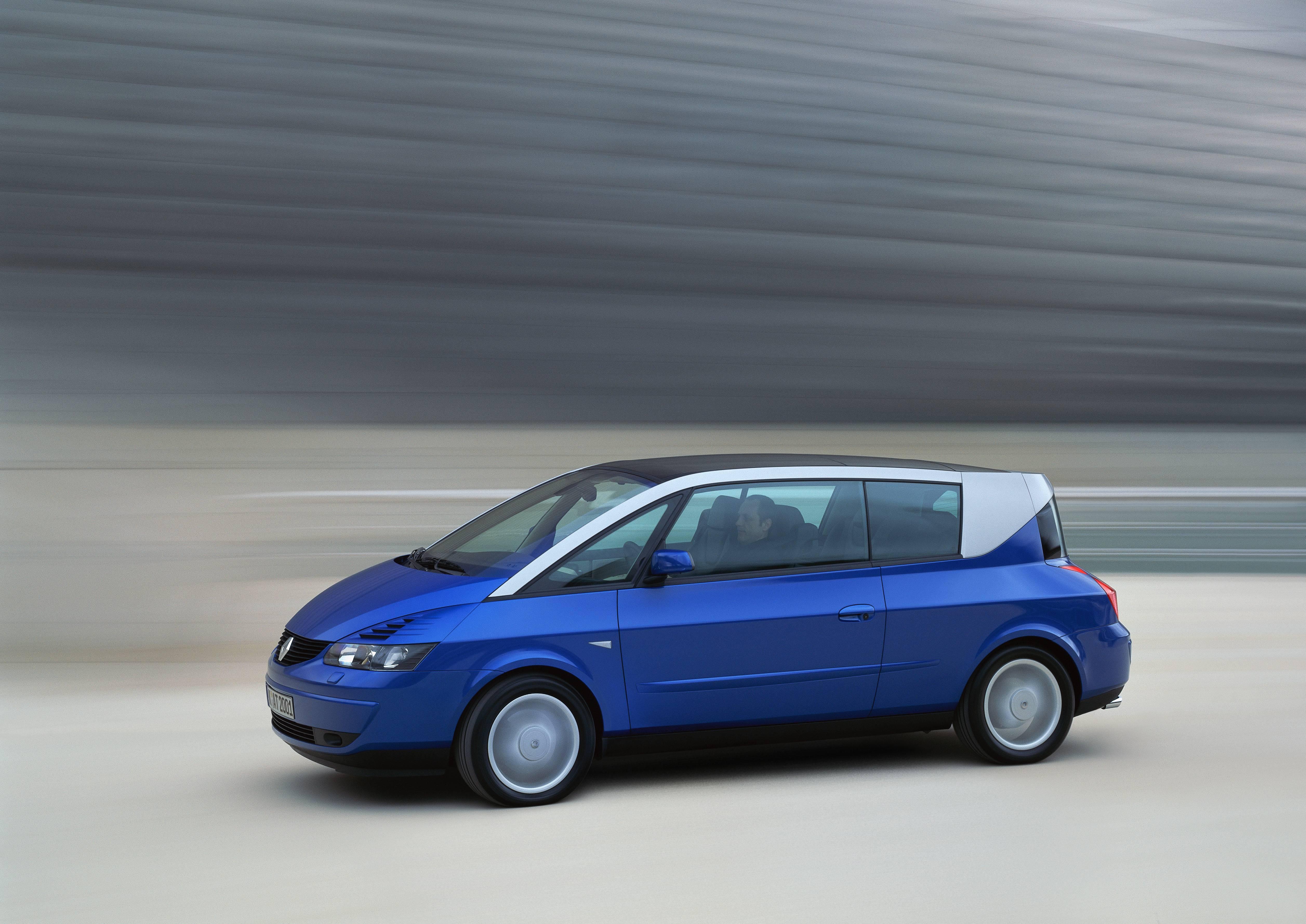 Das extrovertierte Van-Coupé Avantime erwies sich als Flop. Seine Lebensdauer währte nur von 2001 bis 2003.