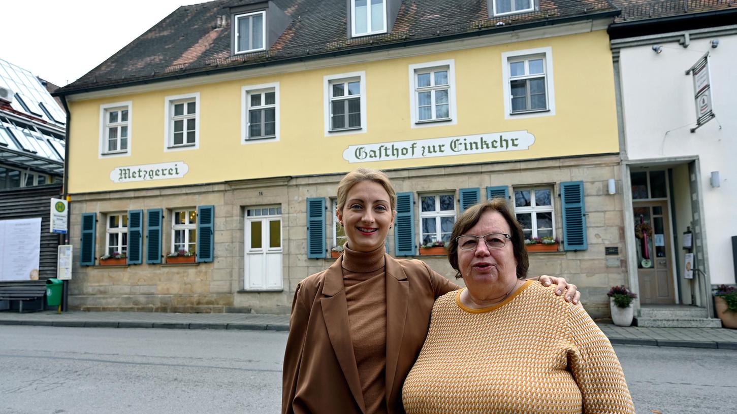 Der Büchenbacher Familienbetrieb, der deutlich mehr ist als "nur" das "Gasthaus zur Einkehr", wird von Marga Güthlein und Tochter Jana Güthlein geleitet.