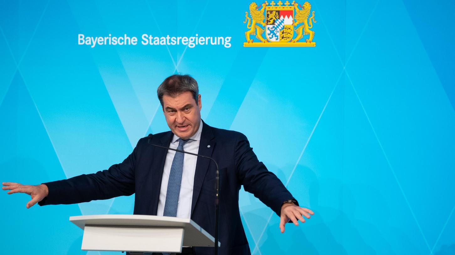 Viele der bundesweit beschlossenen Regeln gelten in Bayern schon länger: Ministerpräsident Markus Söder (CSU).