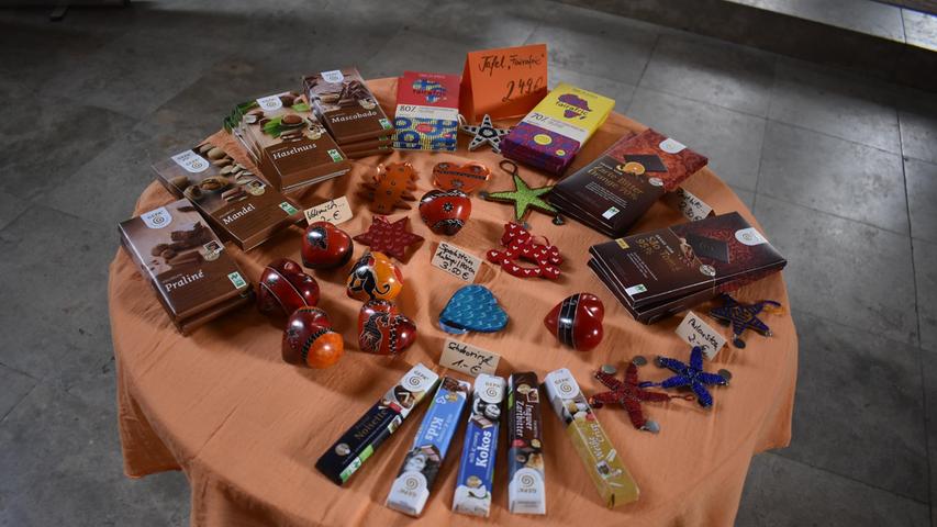 Das sind die Fairtrade-Produkte, die es im Gräfenberger Dekanat zu kaufen gibt. Das sind die Fairtrade-Produkte, die es im Gräfenberger Dekanat zu kaufen gibt.