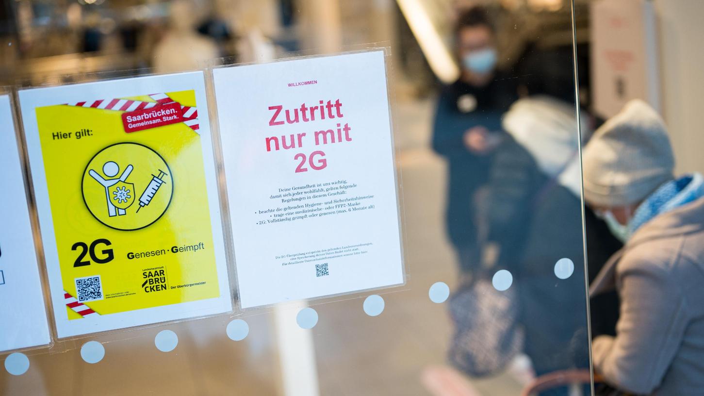 Weite Teile des Einzelhandels sind für Ungeimpfte in Bayern schon bald tabu. 