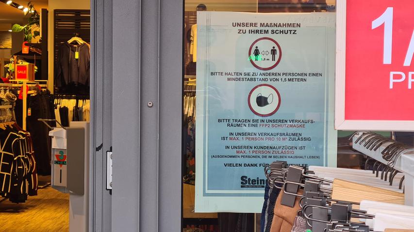 Händler und Kunden in Weißenburg sind verunsichert Händler und Kunden in Weißenburg sind verunsichert