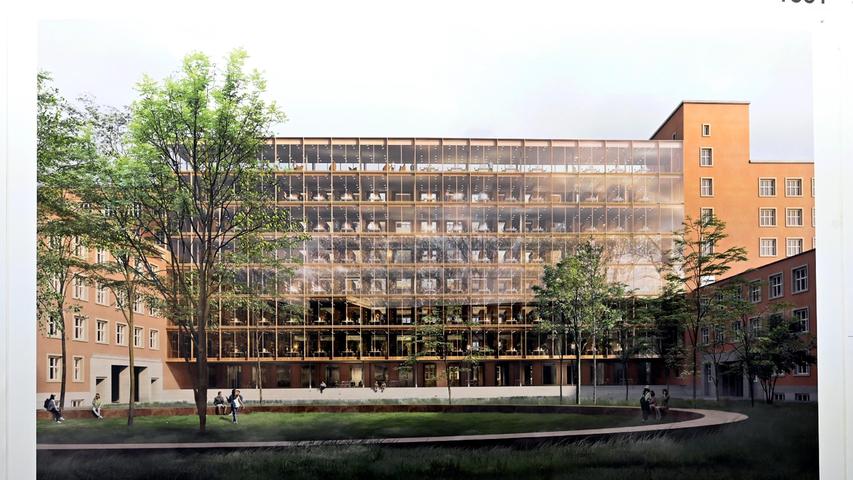 Den ausgeschriebenen Architektenwettbewerb für den Umbau des Gebäudekomplexes gewann das Leipziger Büro von Schulz und Schulz.
Den ausgeschriebenen Architektenwettbewerb für den Umbau des Gebäudekomplexes gewann das Leipziger Büro von Schulz und Schulz.