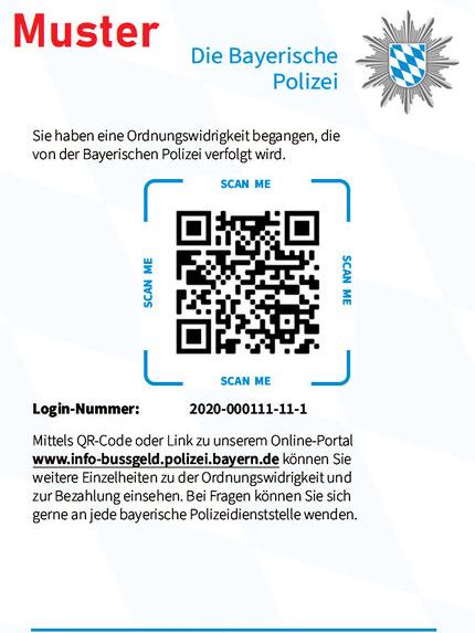 Dieses Muster zeigt, wie das Knöllchen künftig aussieht. Dieses Muster zeigt, wie das Knöllchen künftig aussieht.