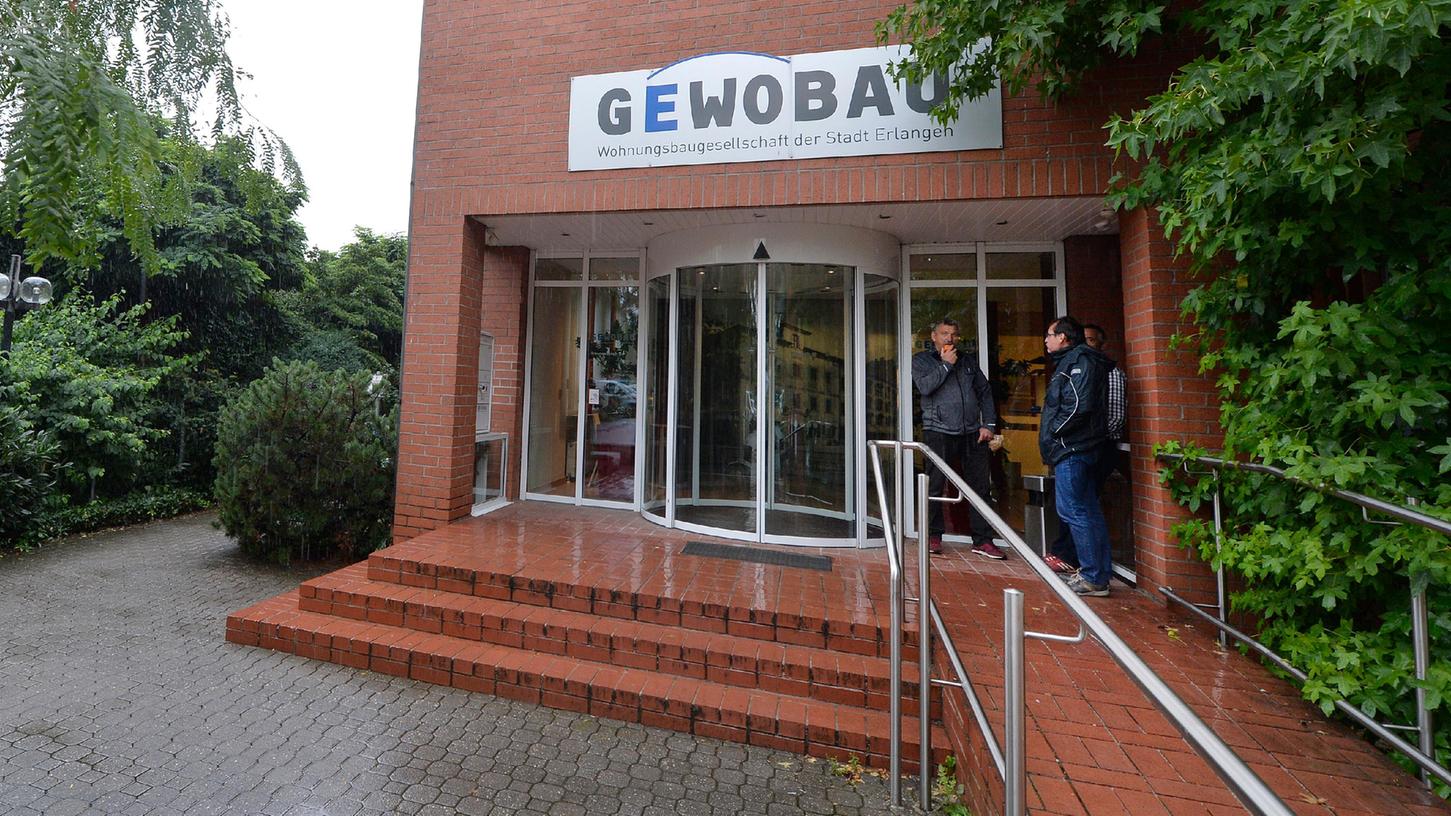 Die Gewobau-Zentrale in Erlangen.