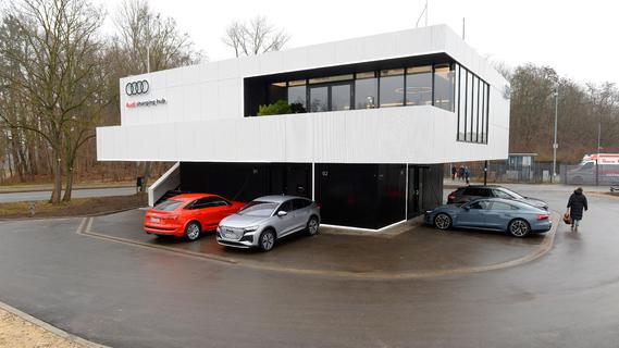 Audi testet erste E-Tankstelle in Nürnberg: Das kann der Audi Charging Hub