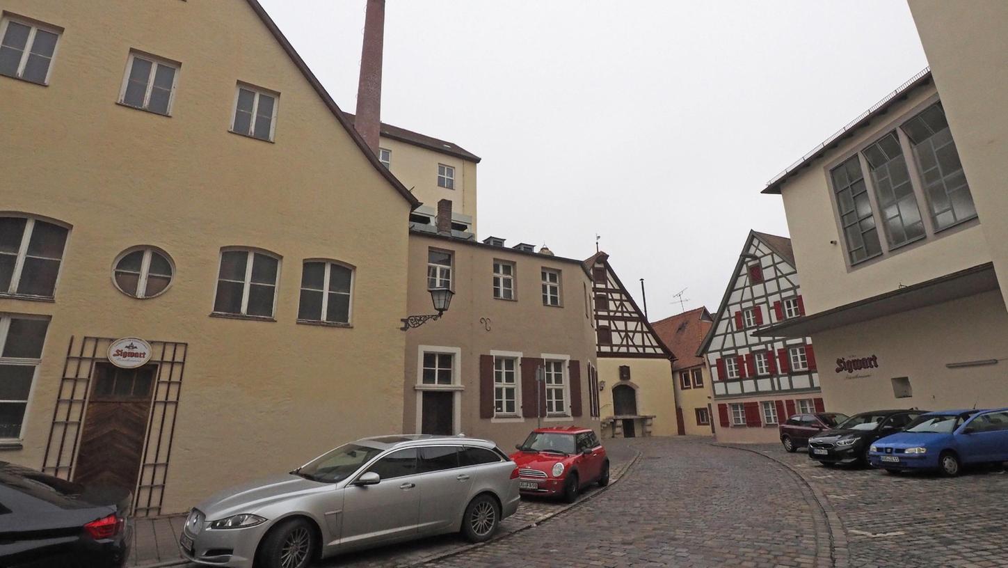 Die Stadt Weißenburg nutzt ihr Vorkaufsrecht für die Brauerei Sigwart. Zu dem Komplex gehören nicht nur das Bräustüberl an der Luitpoldstraße, sondern auch alle Brauereigebäude links und rechts der Rossmühle.