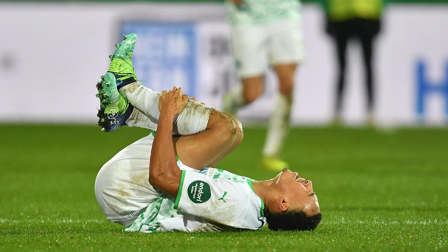 Die Hinrunde war für die Fürther Fußballer (hier Jamie Leweling) oft sehr schmerzhaft.
Die Hinrunde war für die Fürther Fußballer (hier Jamie Leweling) oft sehr schmerzhaft.