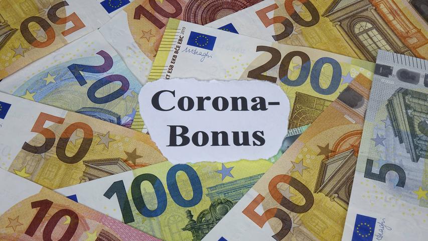 Noch bis zum 31. März können Arbeitnehmer einen Corona-Bonus in Höhe von maximal 1500 Euro von ihrem Arbeitgeber bekommen - steuerfrei. Eine Voraussetzung ist unter anderem, dass das Geld der Abmilderung der zusätzlichen Belastung durch die Corona-Krise dient und zusätzlich zum Arbeitslohn gezahlt wird.
