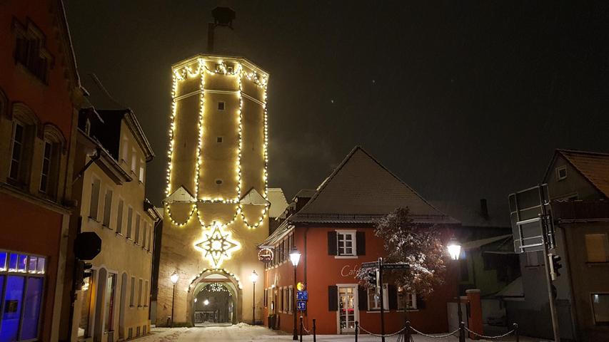 Väterchen Frost verzaubert die Landschaft in Altmühlfranken