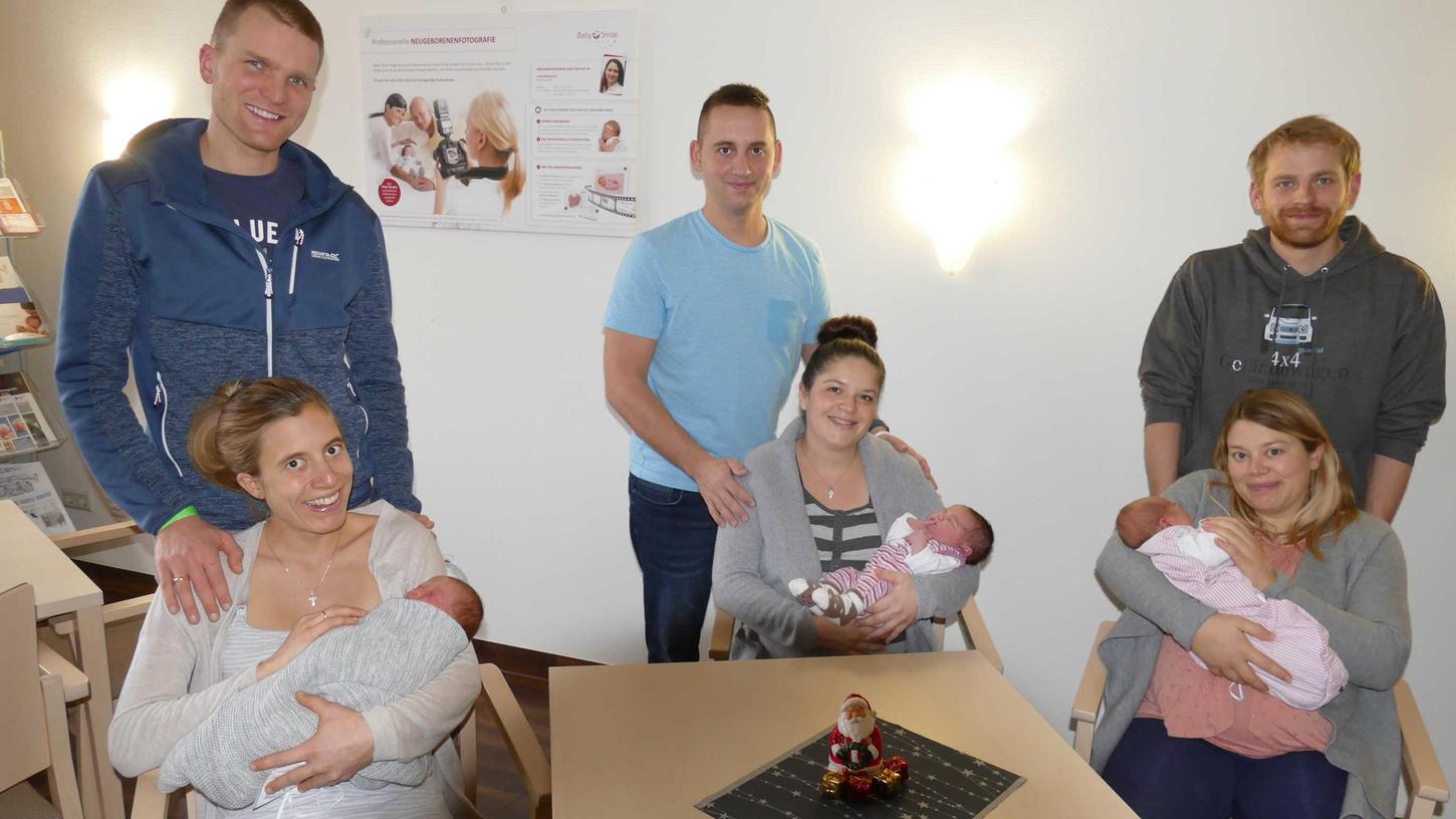 Im Klinikum Altmühlfranken im Weißenburg sind am Heiligen Abend gleich fünf Babys an einem Tag auf die Welt gekommen.
