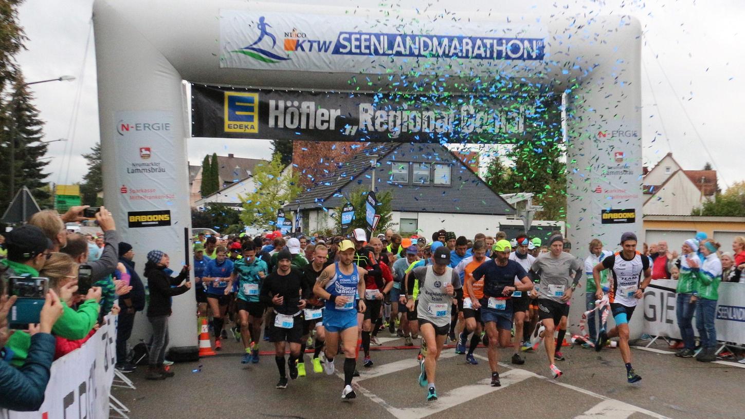 Es ist eine der beliebtesten Sportveranstaltungen der Region: Der Seenlandmarathon. Wenn es nach den Organisatoren geht, soll er 2022 - zu seinem zehnten Geburtstag - wieder stattfinden.