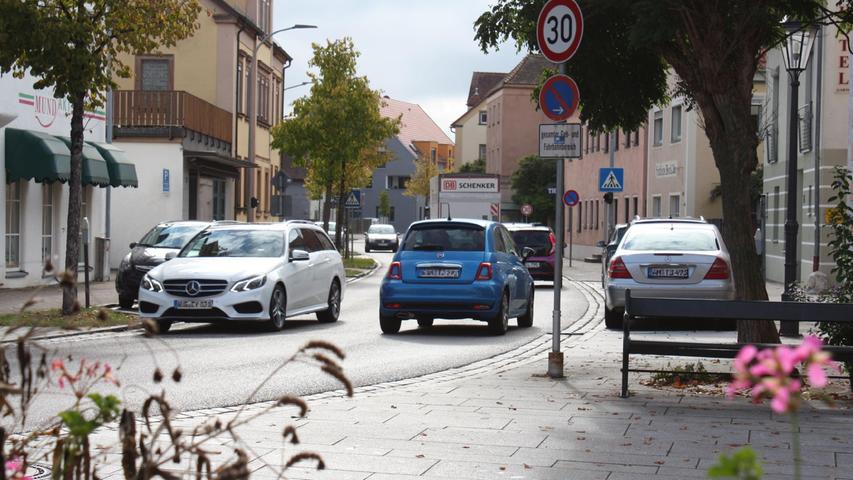 Der Radverkehr in der Weißenburger Straße soll eine merkliche Verbesserung erfahren. Die Entscheidung im Gunzenhäuser Stadtrat fällt vielleicht im Jahr 2022.  
