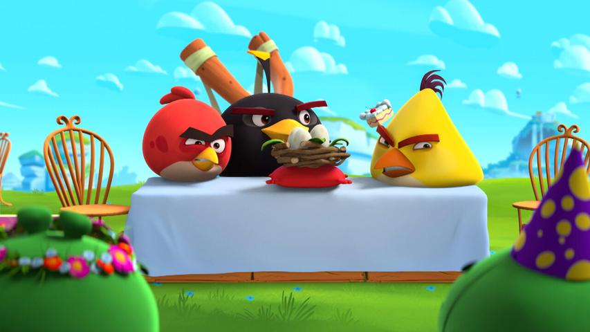 Am 28. Januar veröffentlicht Netflix die neue Serie "Angry Birds: Verrückter Sommer". Darin geht es um die drei Vögel Red, Bomb und Chuck, die während der Sommerferien in einem Feriencamp in einen fiesen Streit mit Schweinen geraten. Keine Altersbeschränkung.