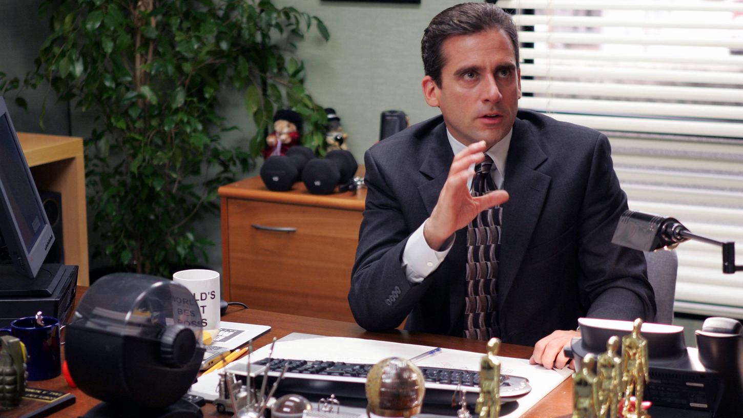 Steve Carell in seiner wohl beliebtesten Rolle: Michael Scott führt bei "The Office" die Geschicke von Dunder Mifflin in Scranton. Die Kult-Serie ist ab dem 15. Januar in Deutschland auf Netflix zu sehen.