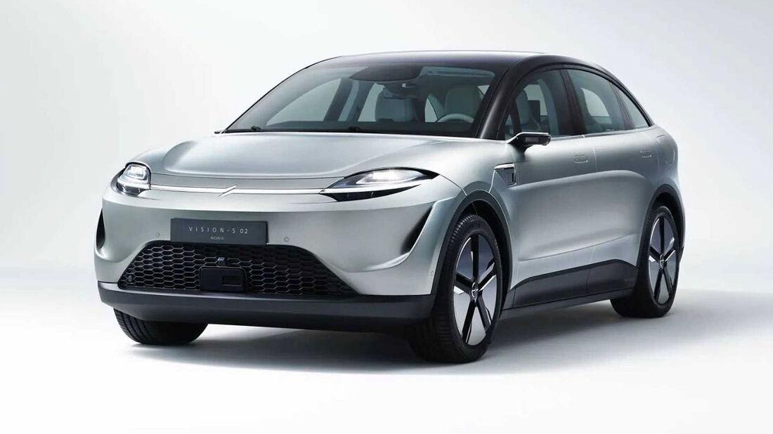 Der Vision-S 02 fährt elektrisch - mit der alten Welt des Verbrenners will sich Sony gar nicht erst abgeben. Der Vision-S 02 fährt elektrisch - mit der alten Welt des Verbrenners will sich Sony gar nicht erst abgeben.