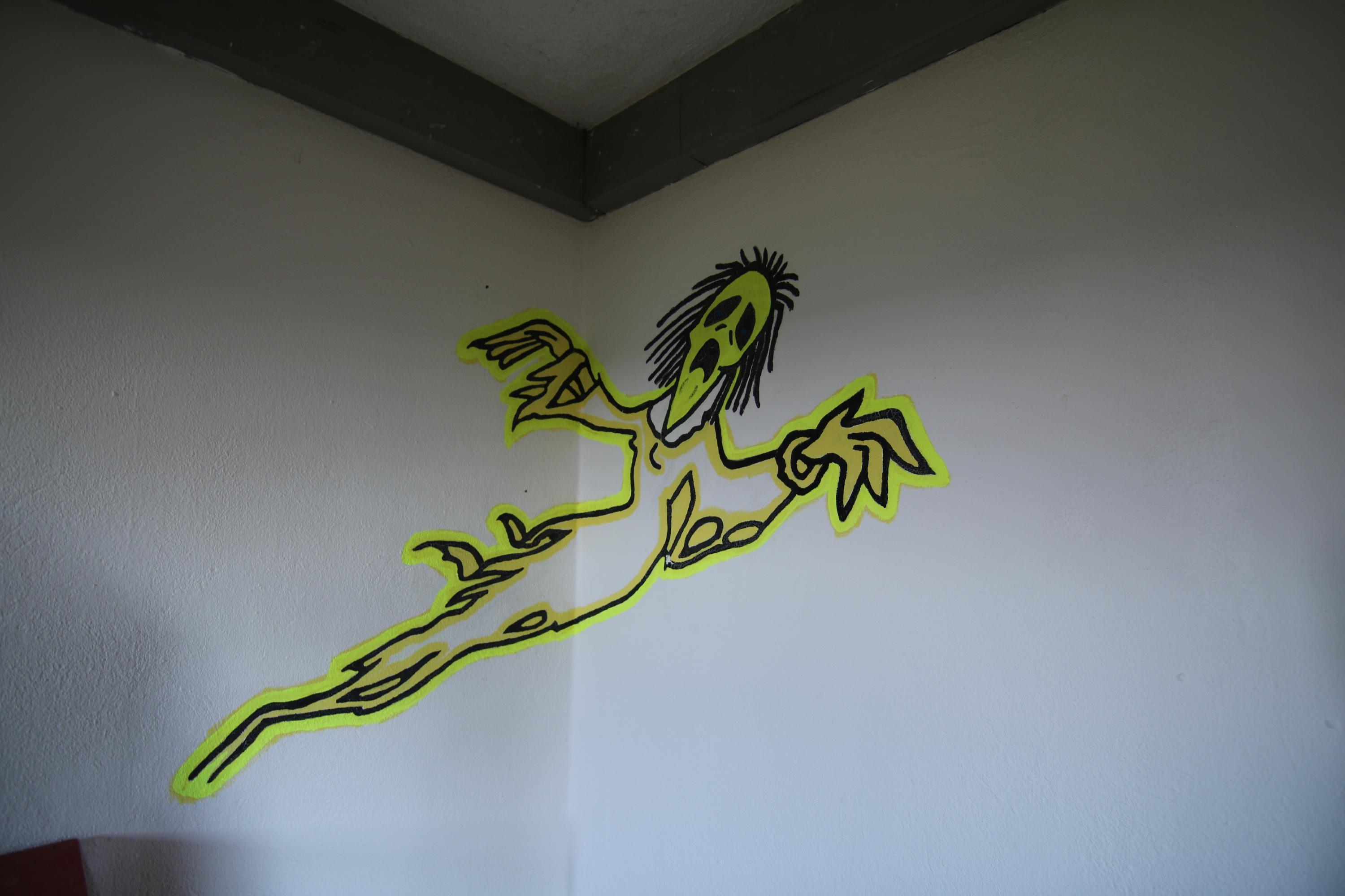 Genauso wie das leuchtende "Burggespenst".