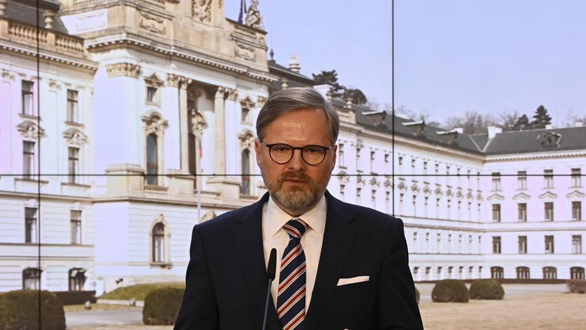 Ministerpräsident Petr Fiala hat in Tschechien die Zügel in der Hand.
