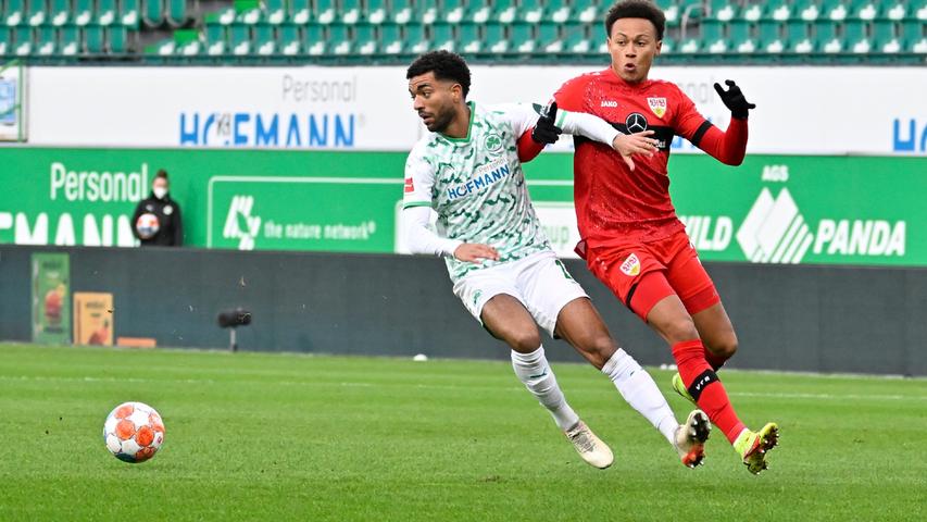 Erster Punkt des Jahres 2022: Die Bilder zum Kleeblatt-Auftakt gegen den VfB