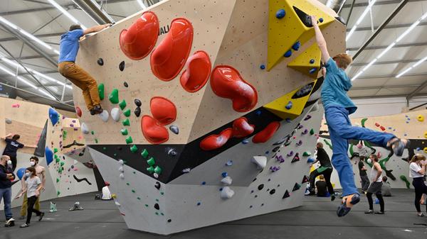 Steinbock: Neue Boulderhalle in Erlangen