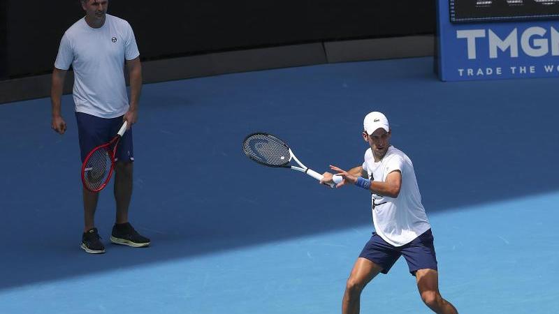 Novak Djokovic trainiert wieder in Melbourne, doch wofür?
