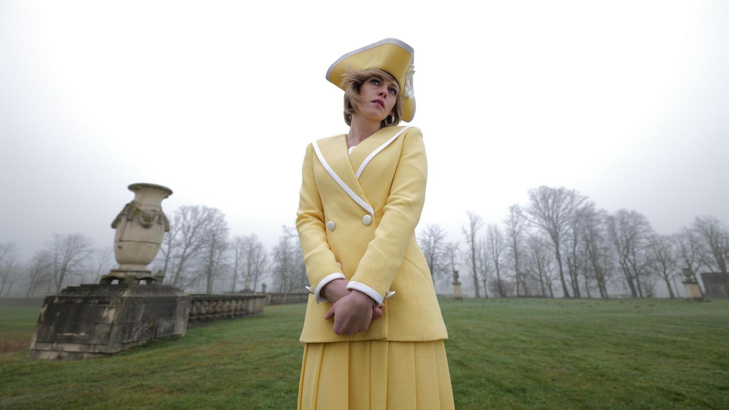 Einsam in Sandringham: Kristen Stewart als Diana in "Spencer".
Einsam in Sandringham: Kristen Stewart als Diana in "Spencer".