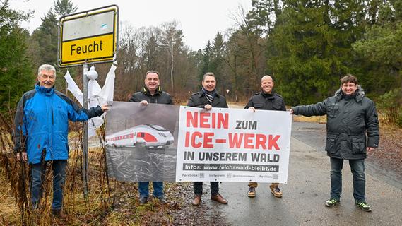 Diskussion um Areal für ICE-Werk: Muna-Süd bei Feucht scheint auszuscheiden
