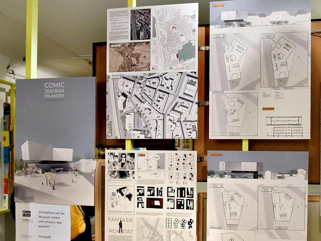 Architektonische Comicmuseum-Visionen gibt es auch bereits.
Architektonische Comicmuseum-Visionen gibt es auch bereits.