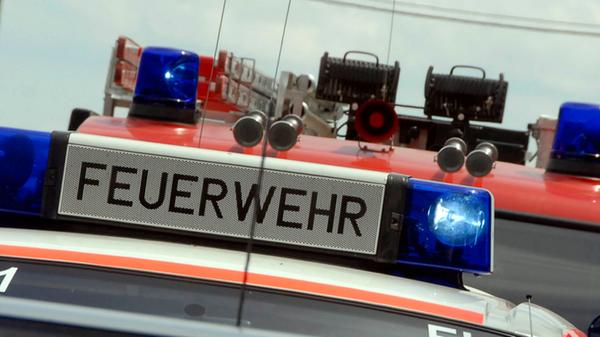 Die Feuerwehr rückte aus