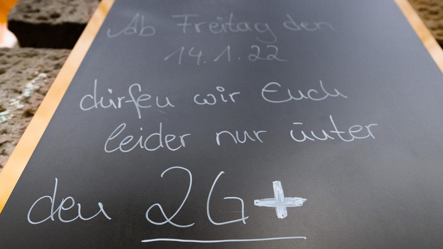 Außer in Bayern und Sachsen-Anhalt gilt in der Gastronomie inzwischen bundesweit 2G-Plus. Außer in Bayern und Sachsen-Anhalt gilt in der Gastronomie inzwischen bundesweit 2G-Plus.