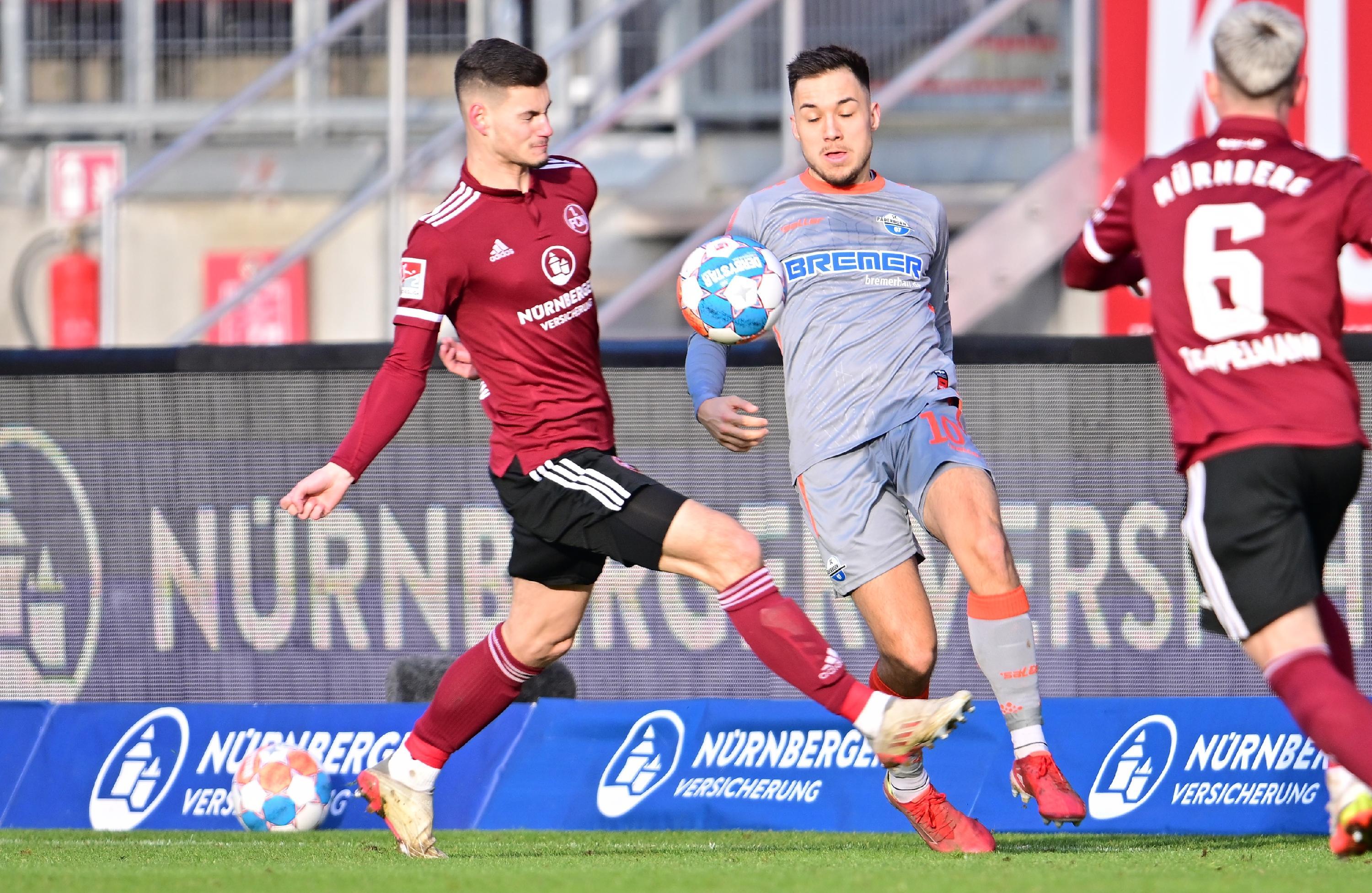 1. FC Nuernberg - SC Paderborn 07