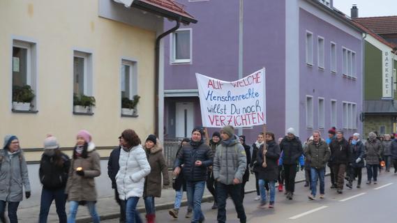 Gunzenhausen: Impfkritiker machten erneut mobil