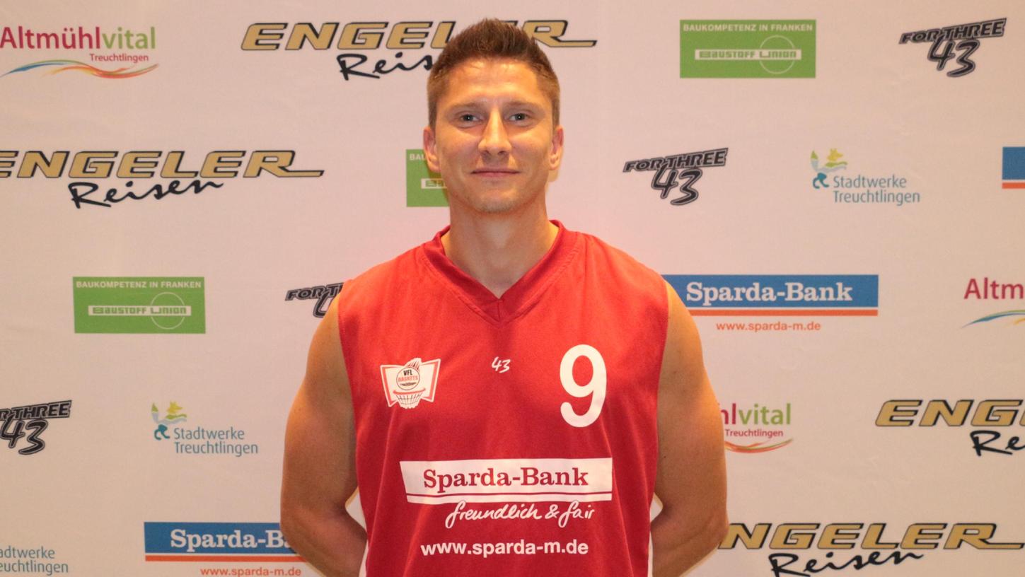 Mit 27 Punkten war Claudio Huhn der Topscorer der VfL-Baskets beim Spiel in Unterhaching. Zudem vertrat er den verletzten Stefan Schmoll als Kapitän.