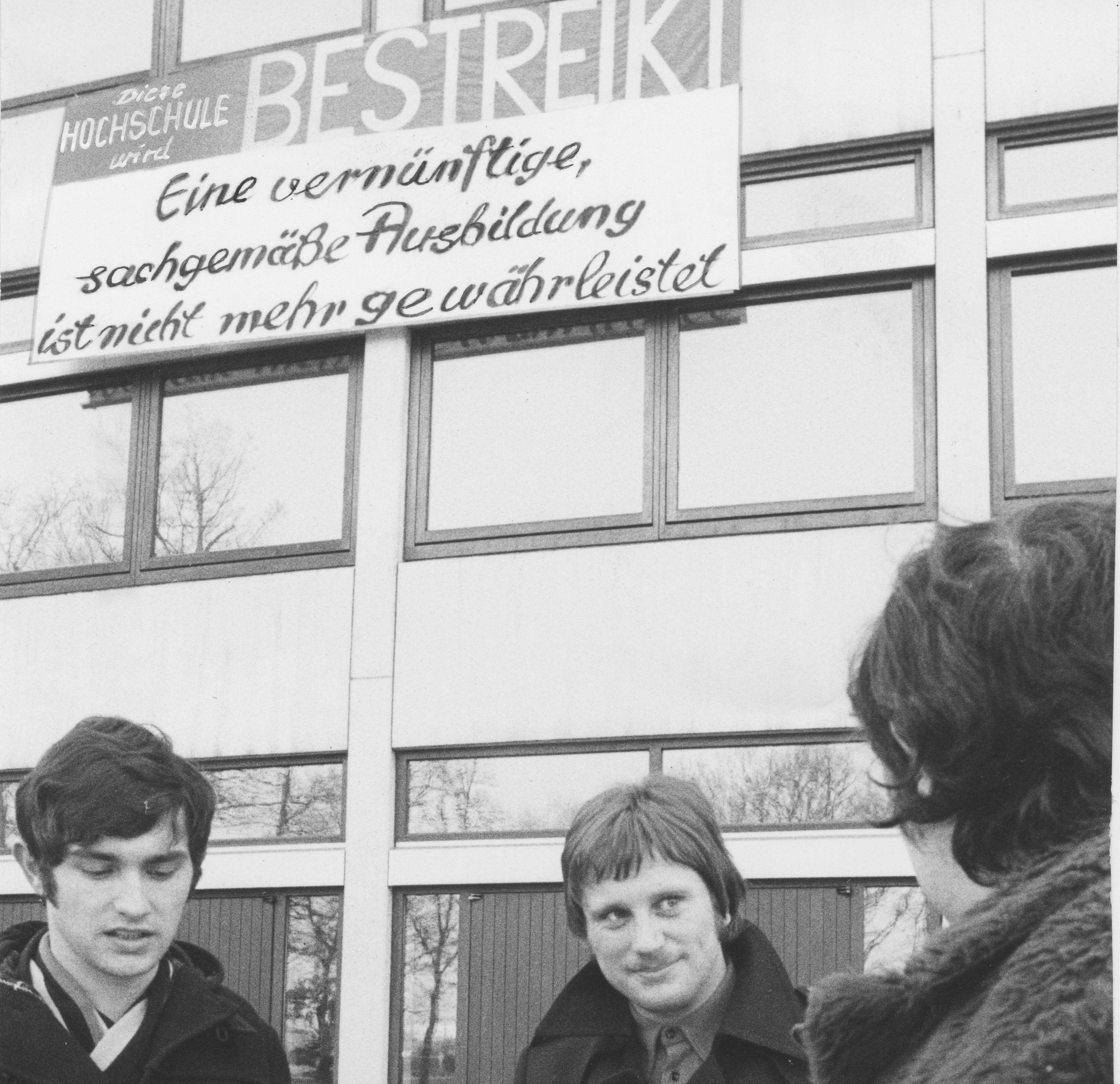 21. Januar 1972: Notstand an der PH: Studenten streiken 21. Januar 1972: Notstand an der PH: Studenten streiken