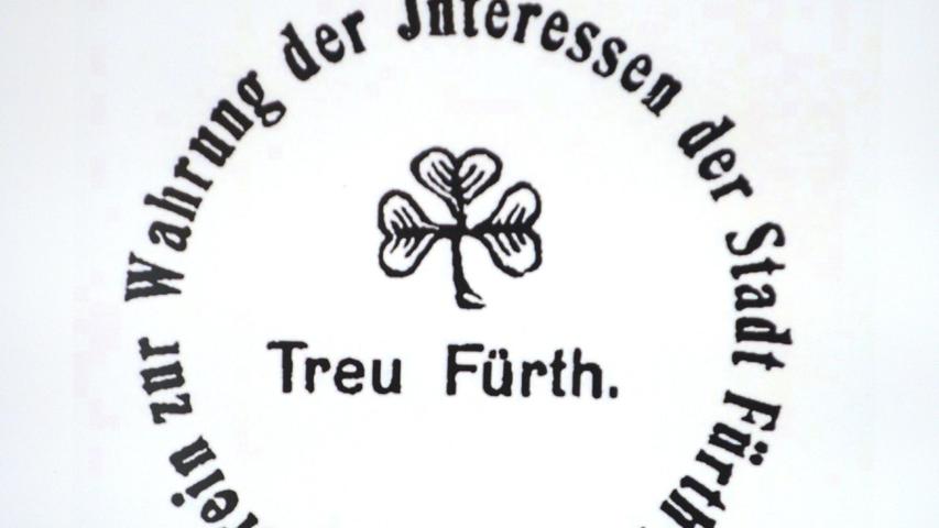 Der eigens gegründete Verein "Treu Fürth" setzte sich gegen die Eingemeindung ein.
