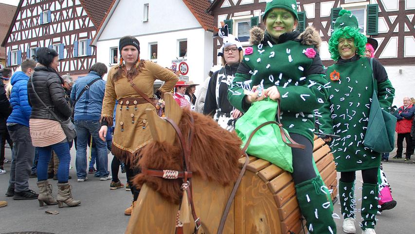 Schade: Ein solch buntes Treiben bleibt diesmal am Faschingsdienstag in Neunkirchen aus.