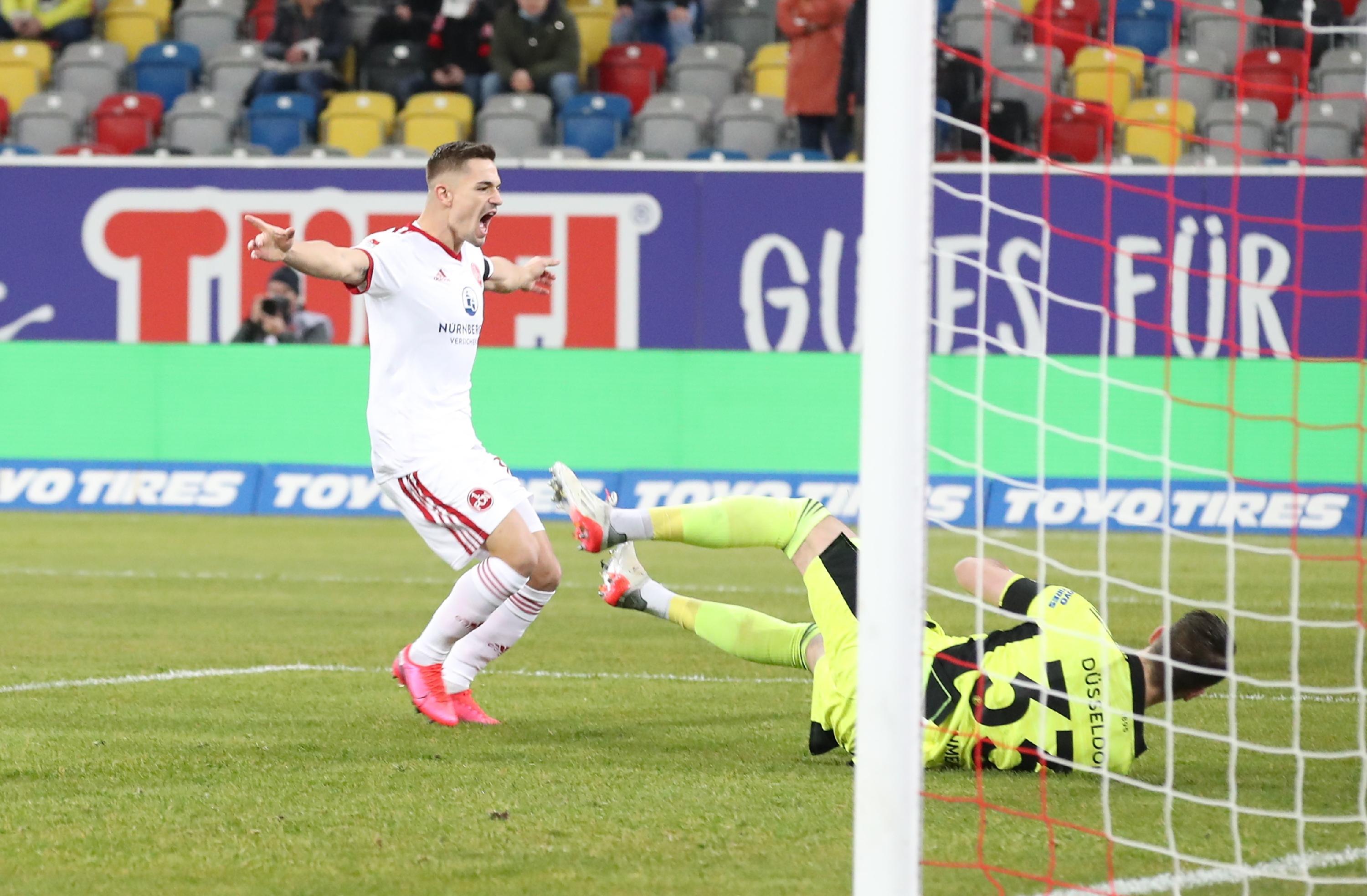 Fortuna Duesseldorf - 1. FC Nuernberg