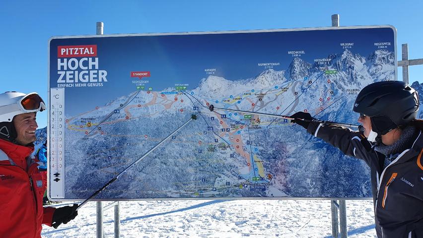Neu Bergbahnen und über 50 Kilometer Piste gibt es im Skigebiet Hochzeiger im Pitztal. 