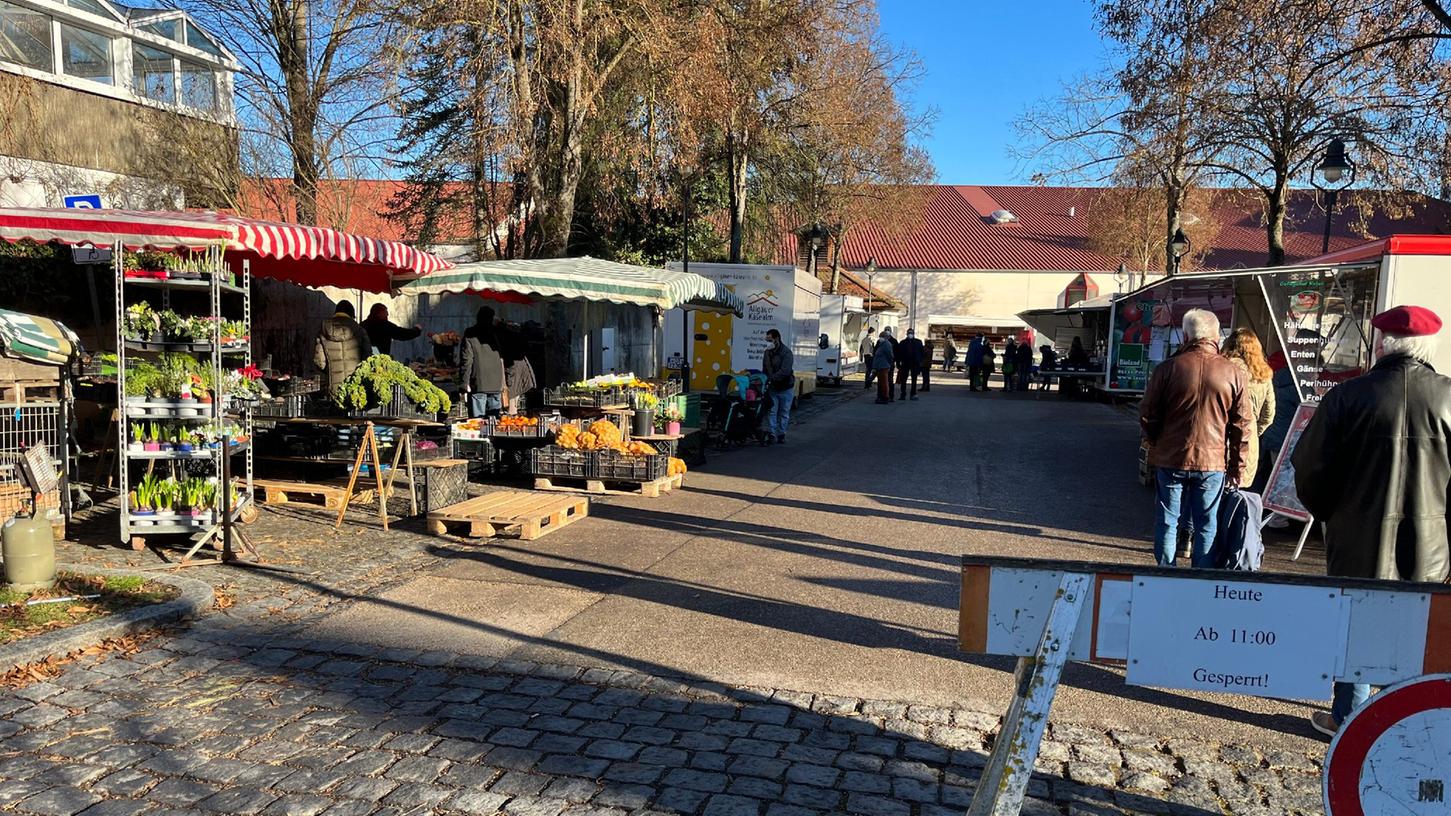  Der Treuchtlinger Wochenmarkt soll noch in diesem Frühjahr verlegt werden. Er erlebt also derzeit seine letzten Wochen auf dem angestammten Platz. 