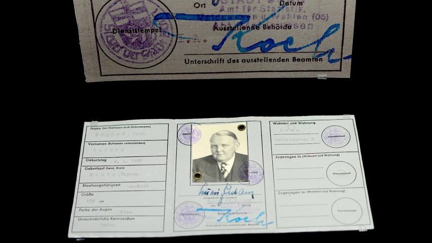 Erhards Personalausweis