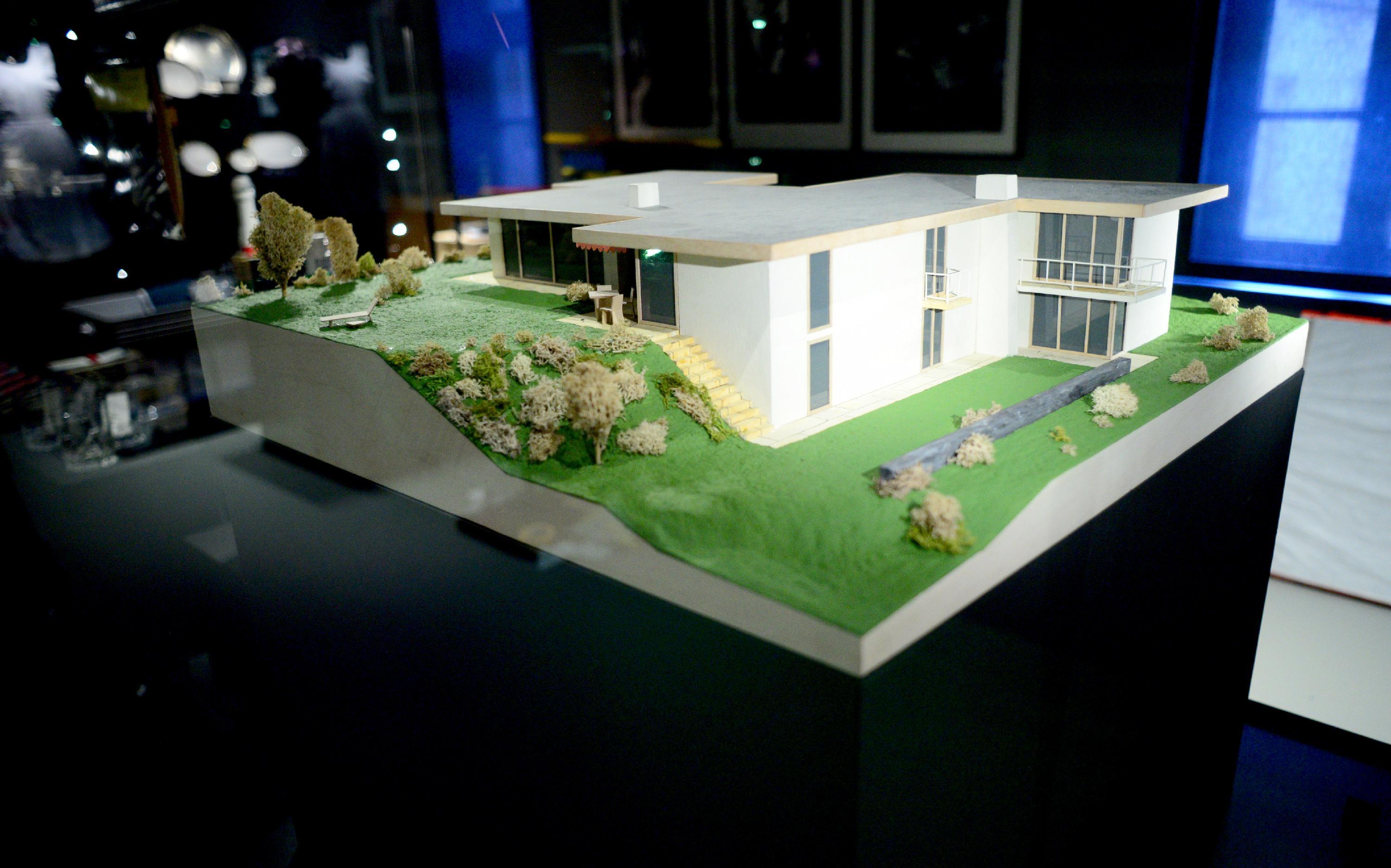 Modell des Hauses in Gmund am Tegernsee