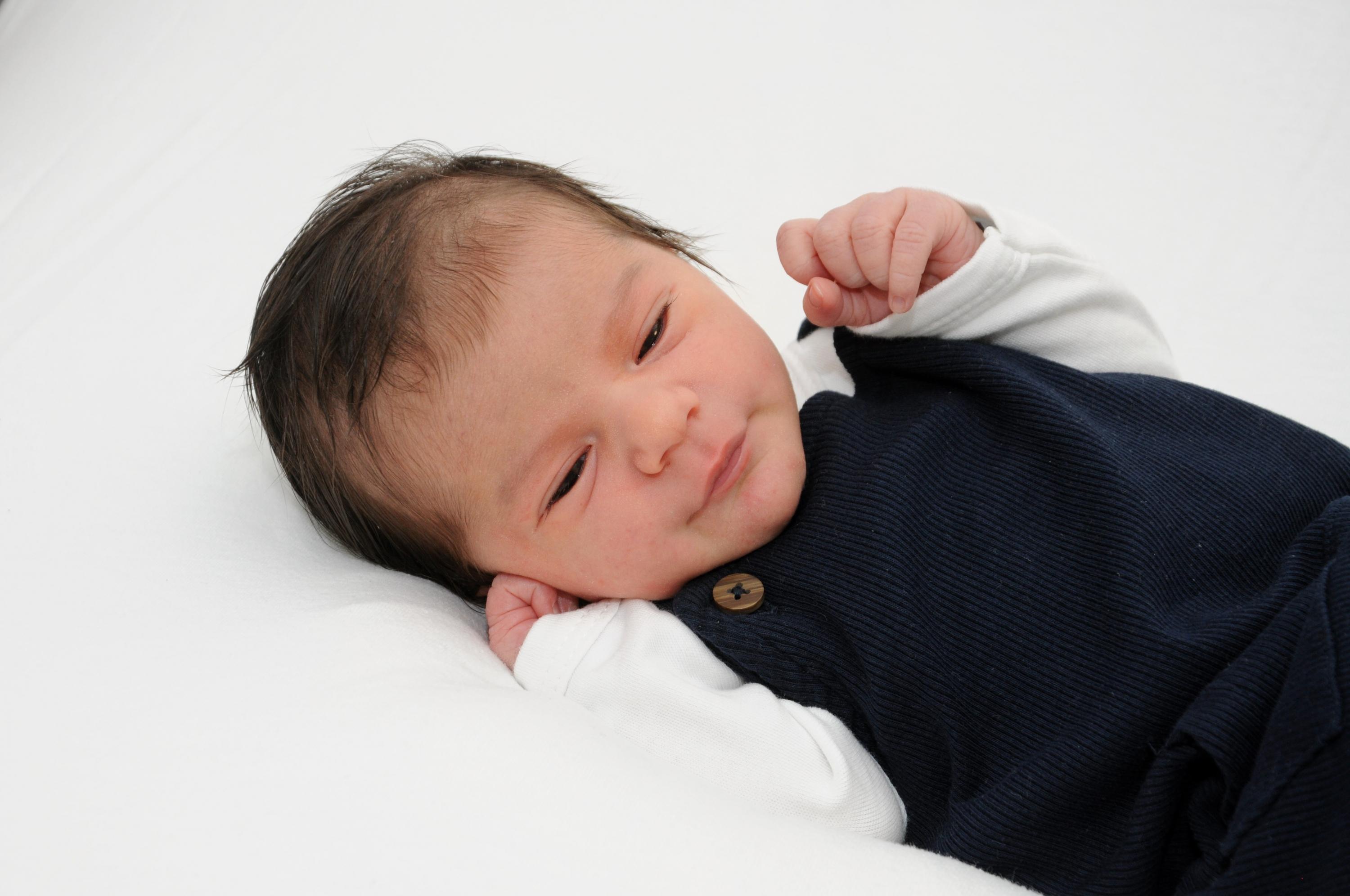 Mustafa kam am 20. Januar mit leichten 2840 Gramm bei einer Körpergröße von 50 Zentimetern auf die Welt. Der Kleine erblickte im Nürnberger Südklinikum das Licht der Welt.