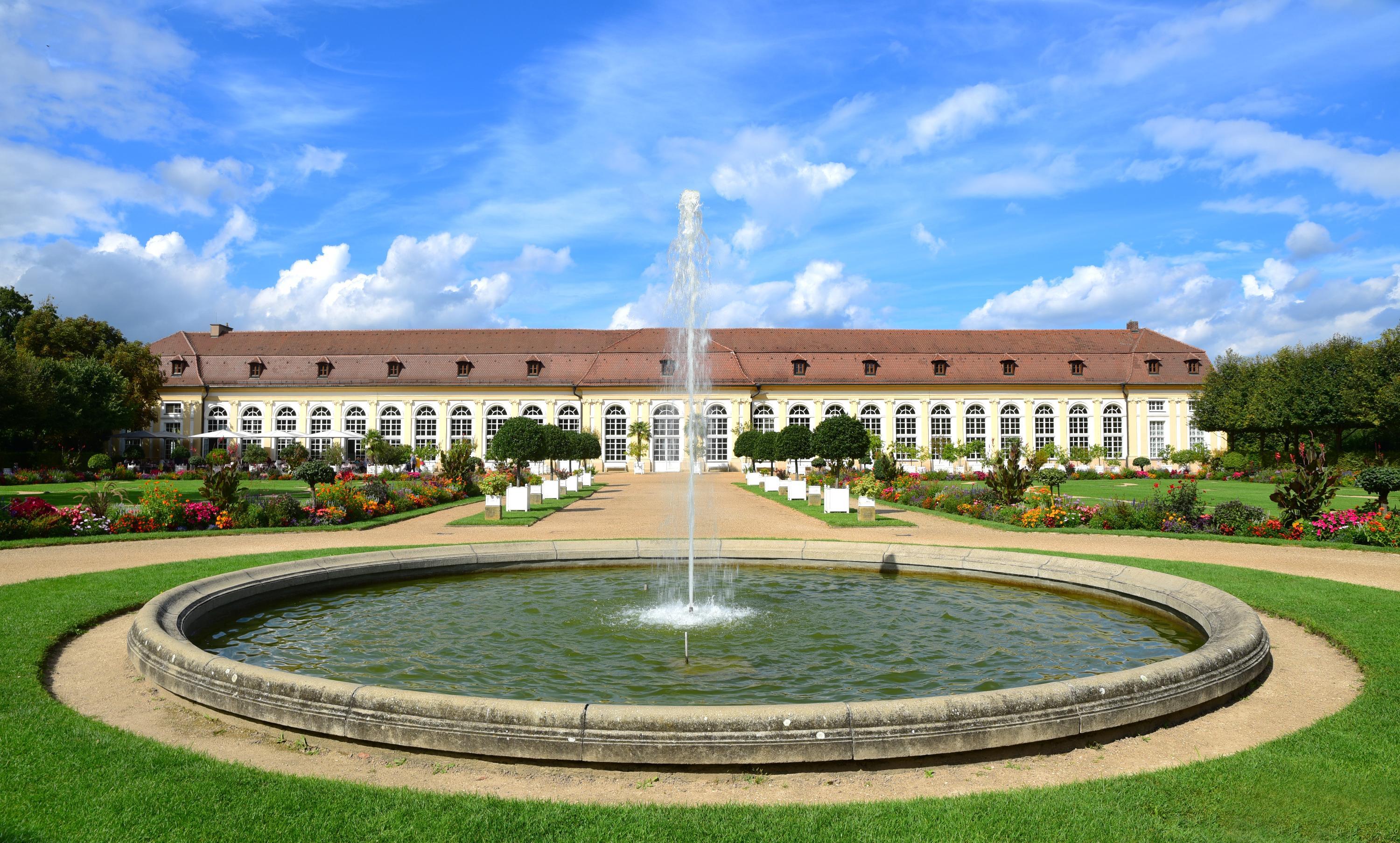 Hier findet die Bayerische Landesausstellung statt: Die Orangerie in Ansbach.