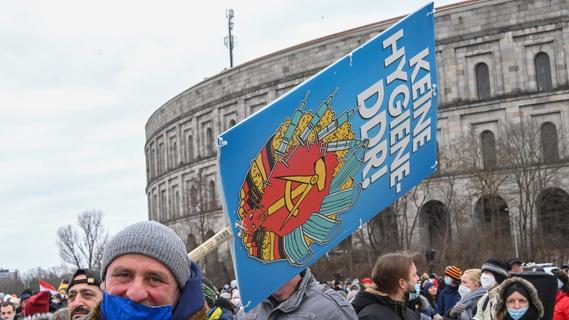 Jahrestag der Machtergreifung: Corona-Demo in Nürnberg sorgt deutschlandweit für Kritik
