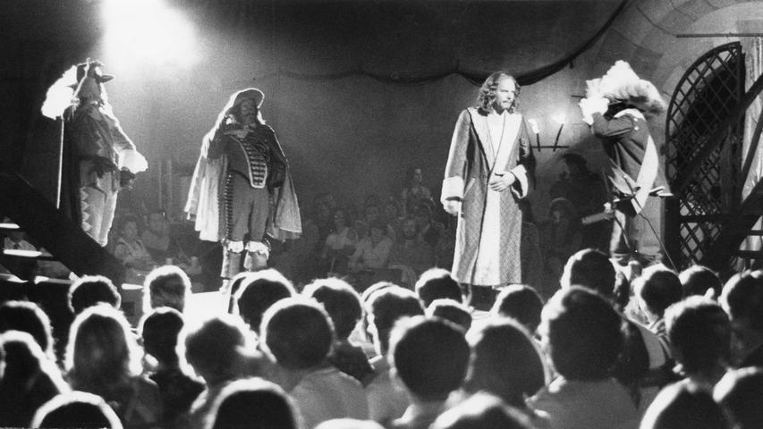 "Die drei Musketiere" waren im Sommer 1972 der Freilufttheater-Renner in der für die Kultur neu erschlossenen Katharinenruine.