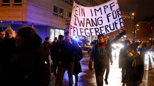 Demo gegen die Coronamaßnahmen