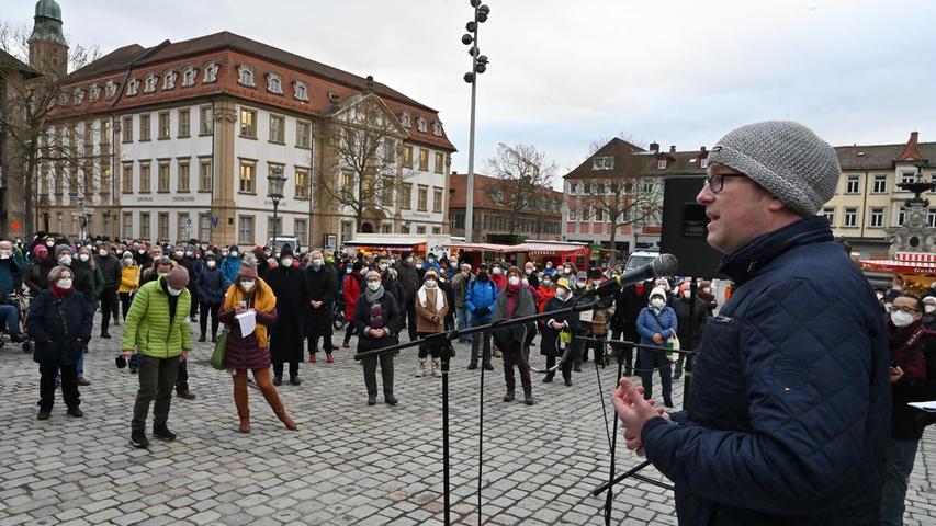Auch der Erlanger Oberbürgermeister Florian Janik sprach ein Grußwort. 